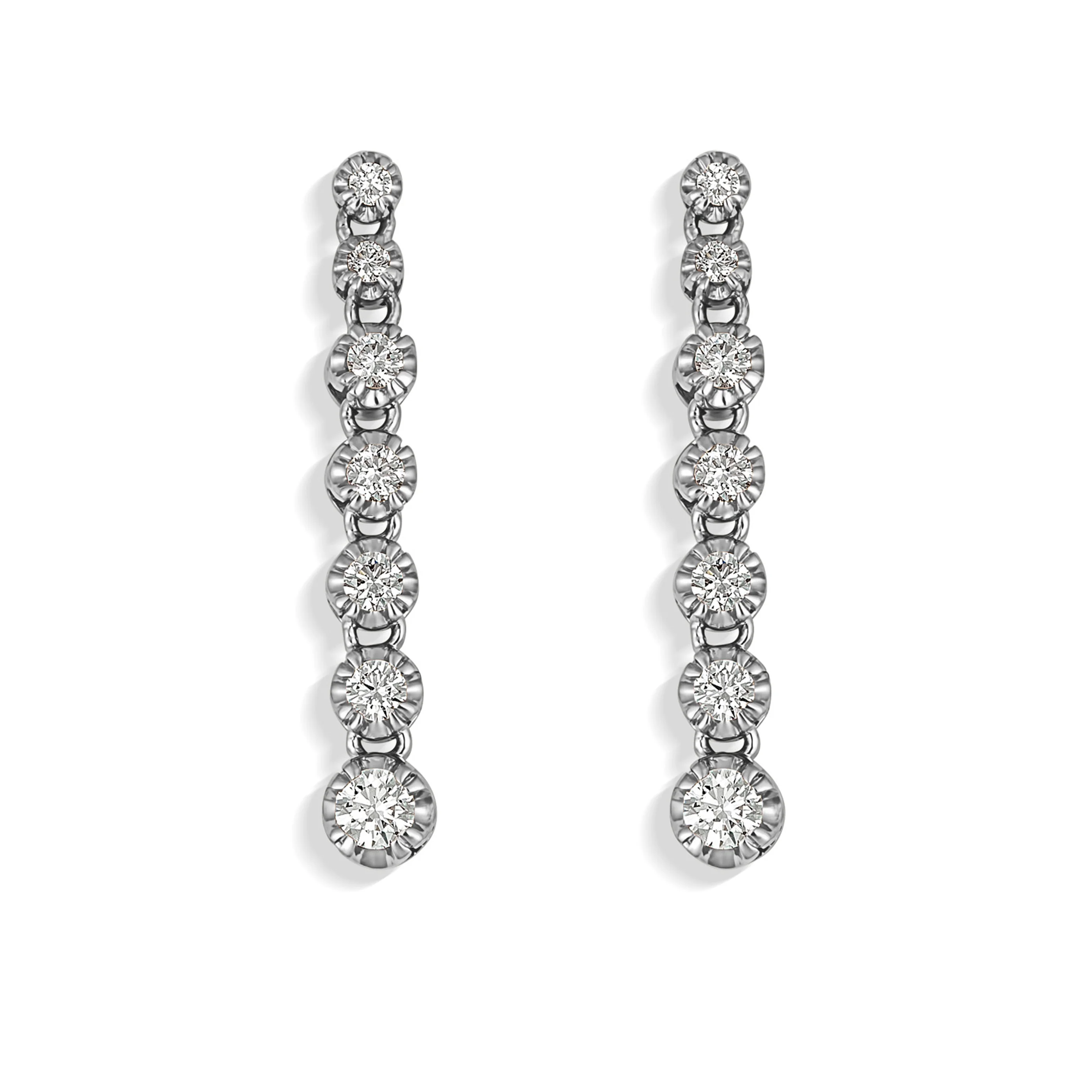 Allure Drop Earrings | Yellow Gold - Image 3