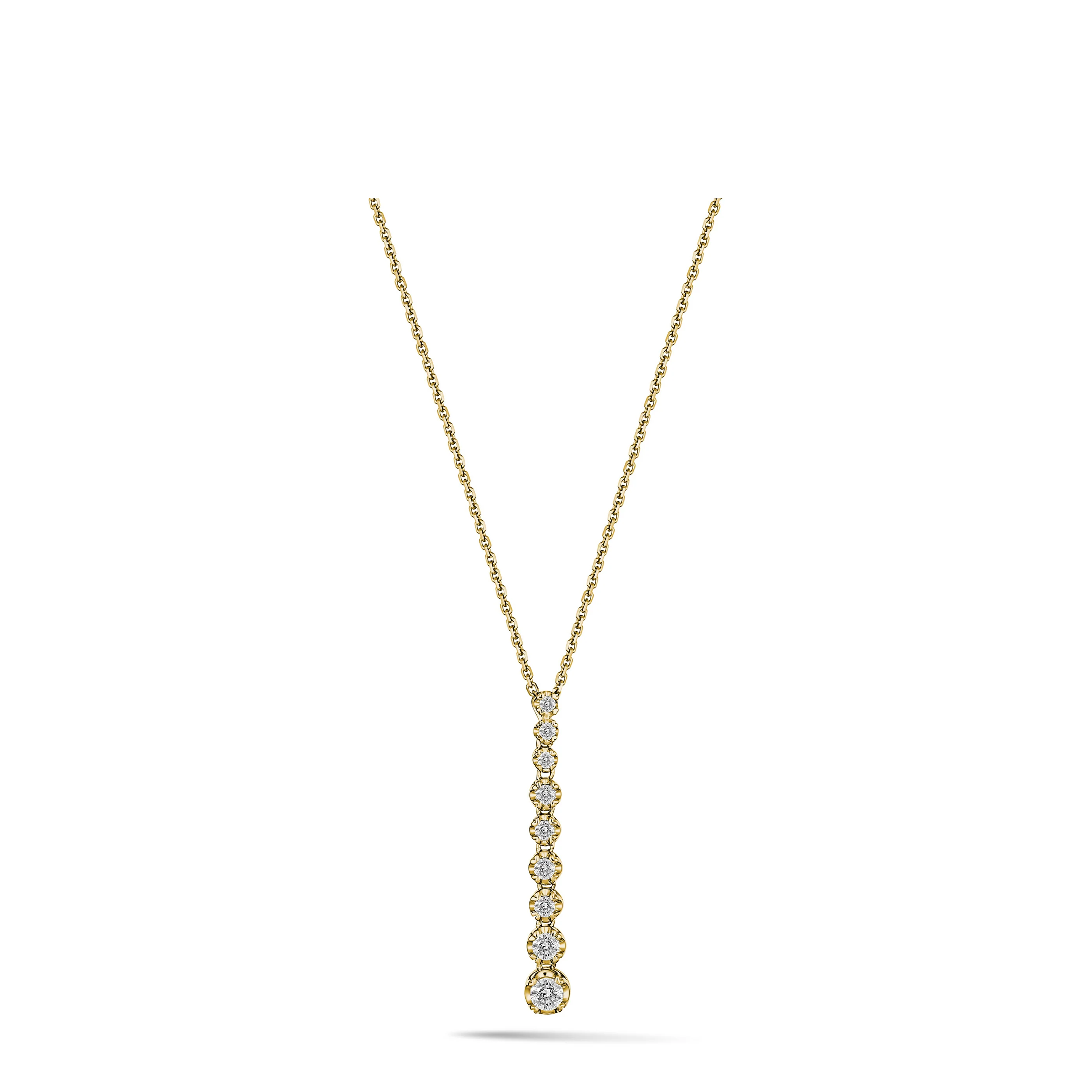 Allure Diamond Drop Pendant | Rose Gold - Image 5