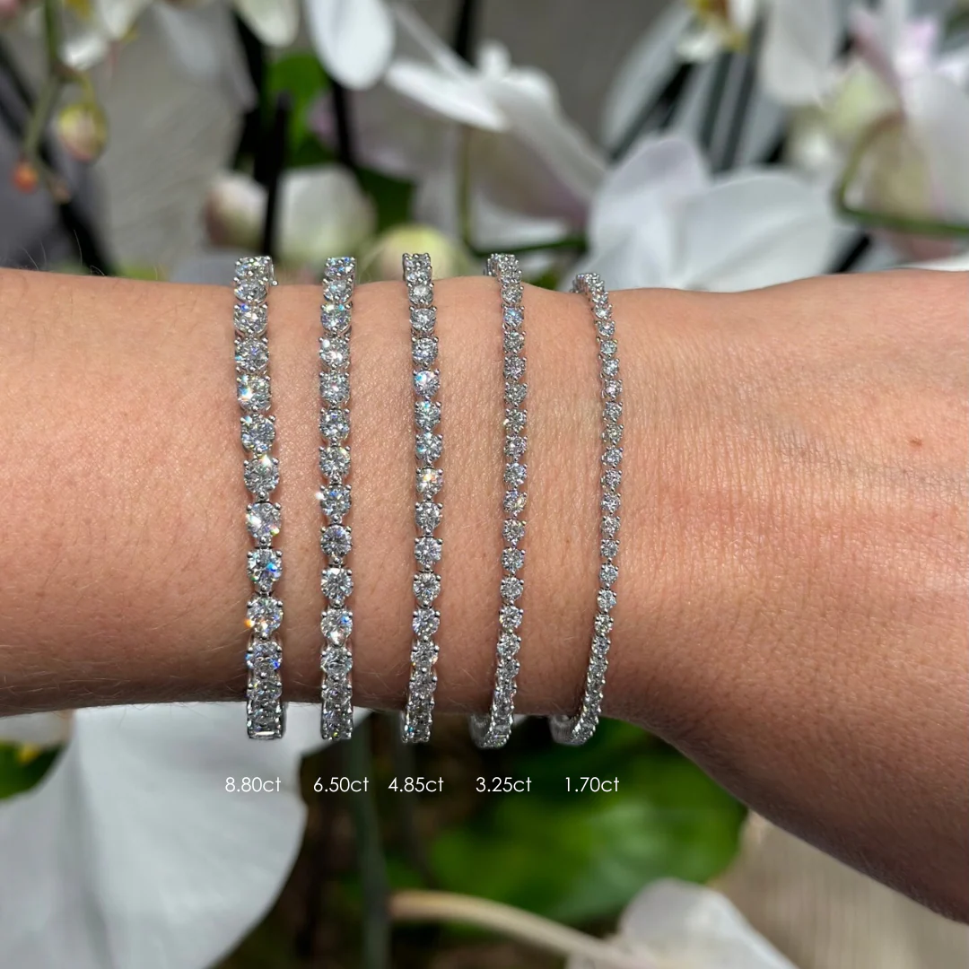 Aura Tennis Bracelet 1.51ct - 1.70ct | Yellow Gold - Image 6
