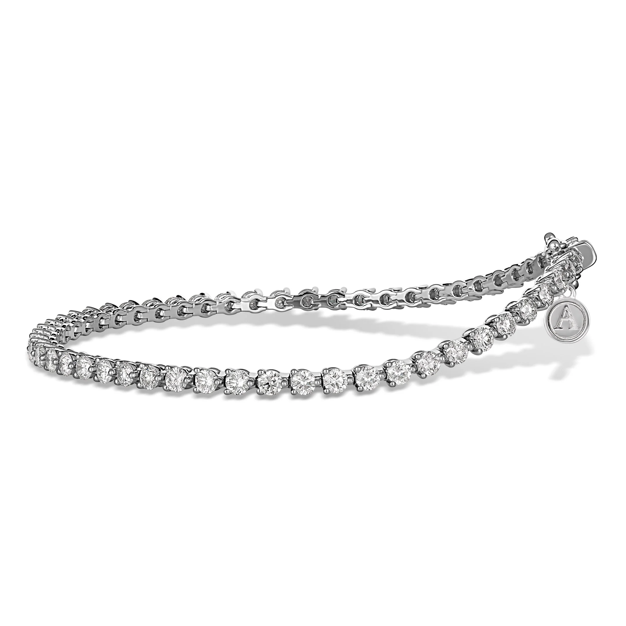 Aura Tennis Bracelet 2.92ct - 3.25ct | Yellow Gold - Image 4