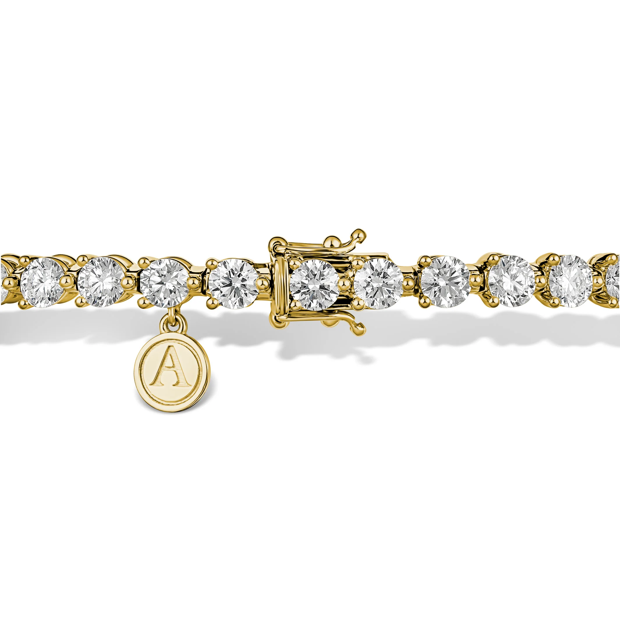 Aura Tennis Bracelet 7.81ct - 8.80ct | White Gold - Image 4