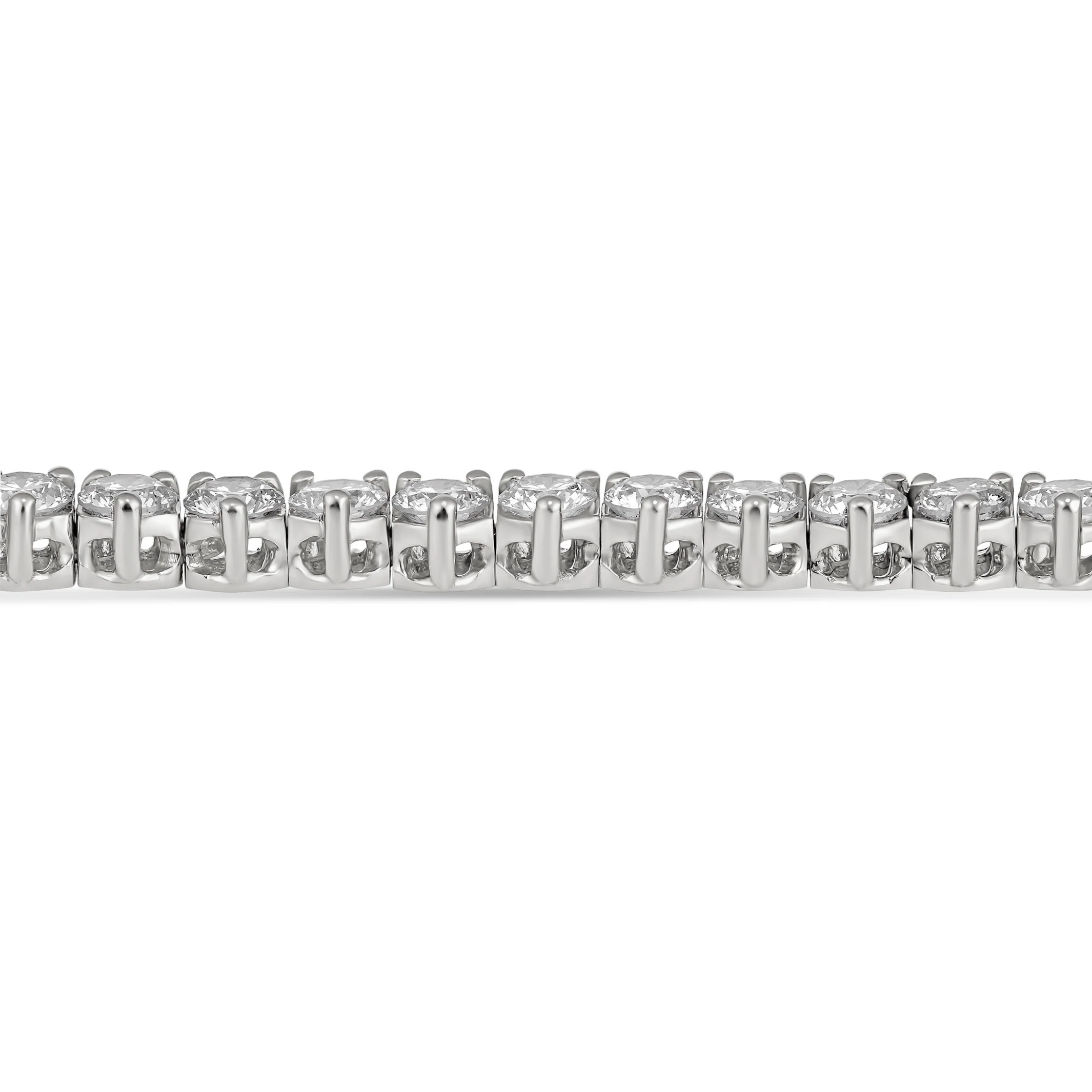 Aura Tennis Necklace 8.50ct | White Gold - Image 2