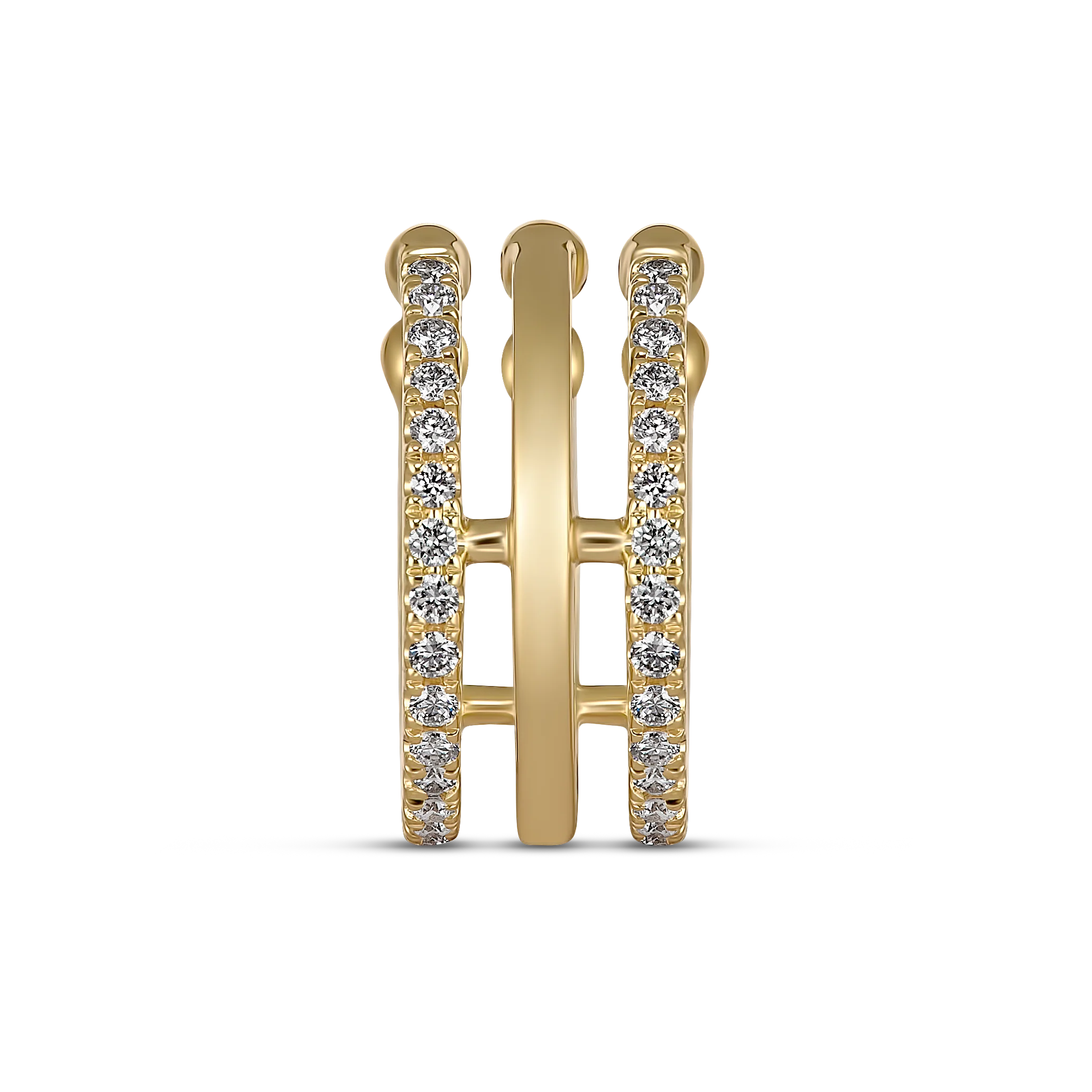 Capri Dreaming® Cove Ear Cuff | 18K Yellow Gold - Image 3