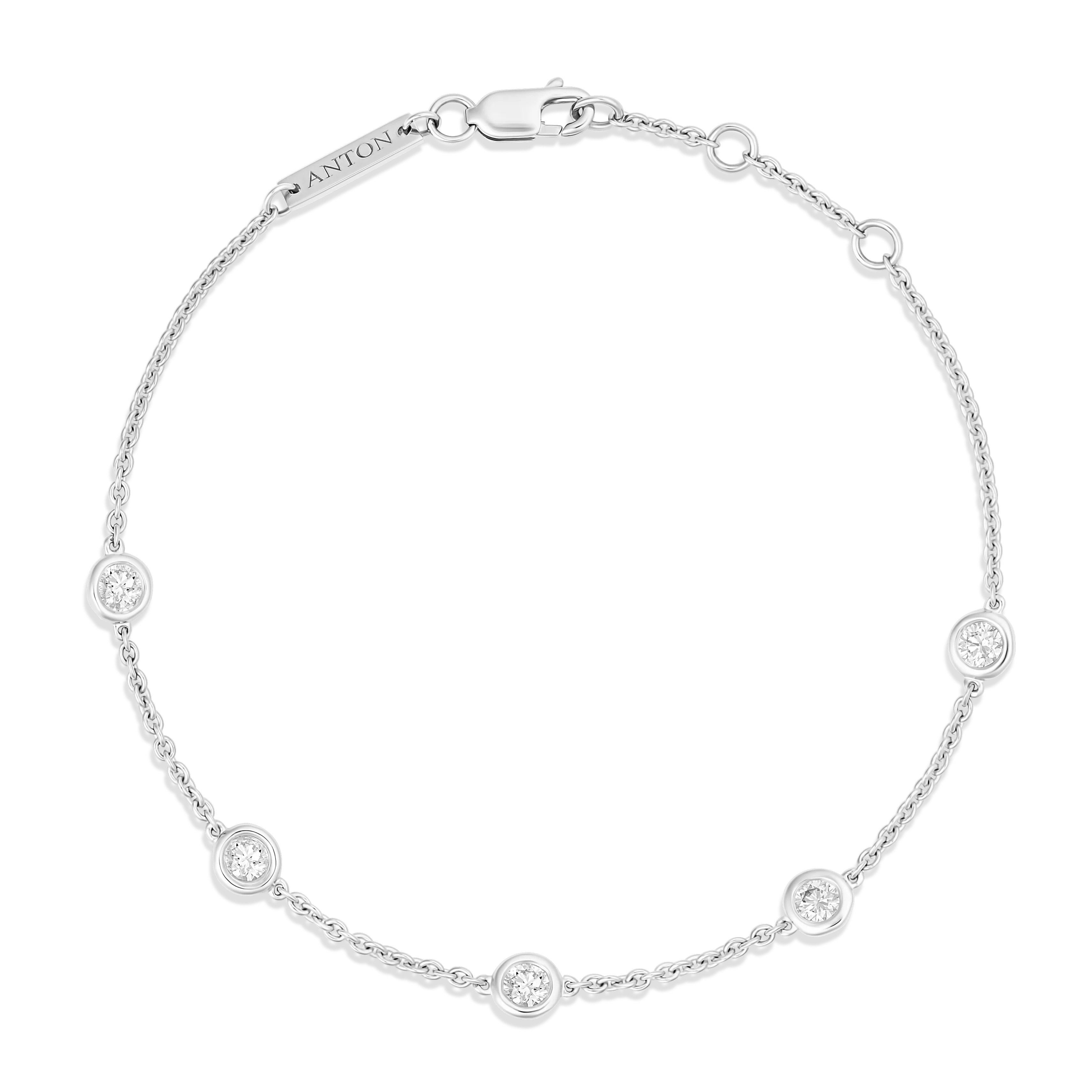 Capri Dreaming® Dot Chain 0.32CT Bracelet | Yellow Gold - Image 14