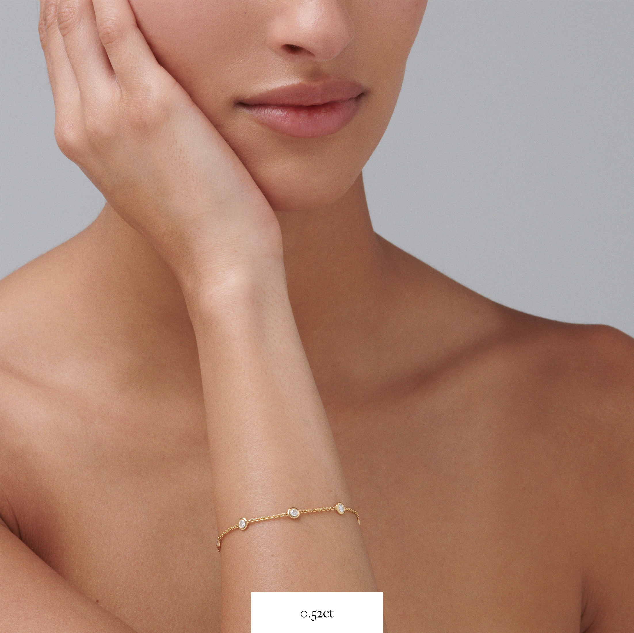 Capri Dreaming® Dot Chain 0.32CT Bracelet | Yellow Gold - Image 2