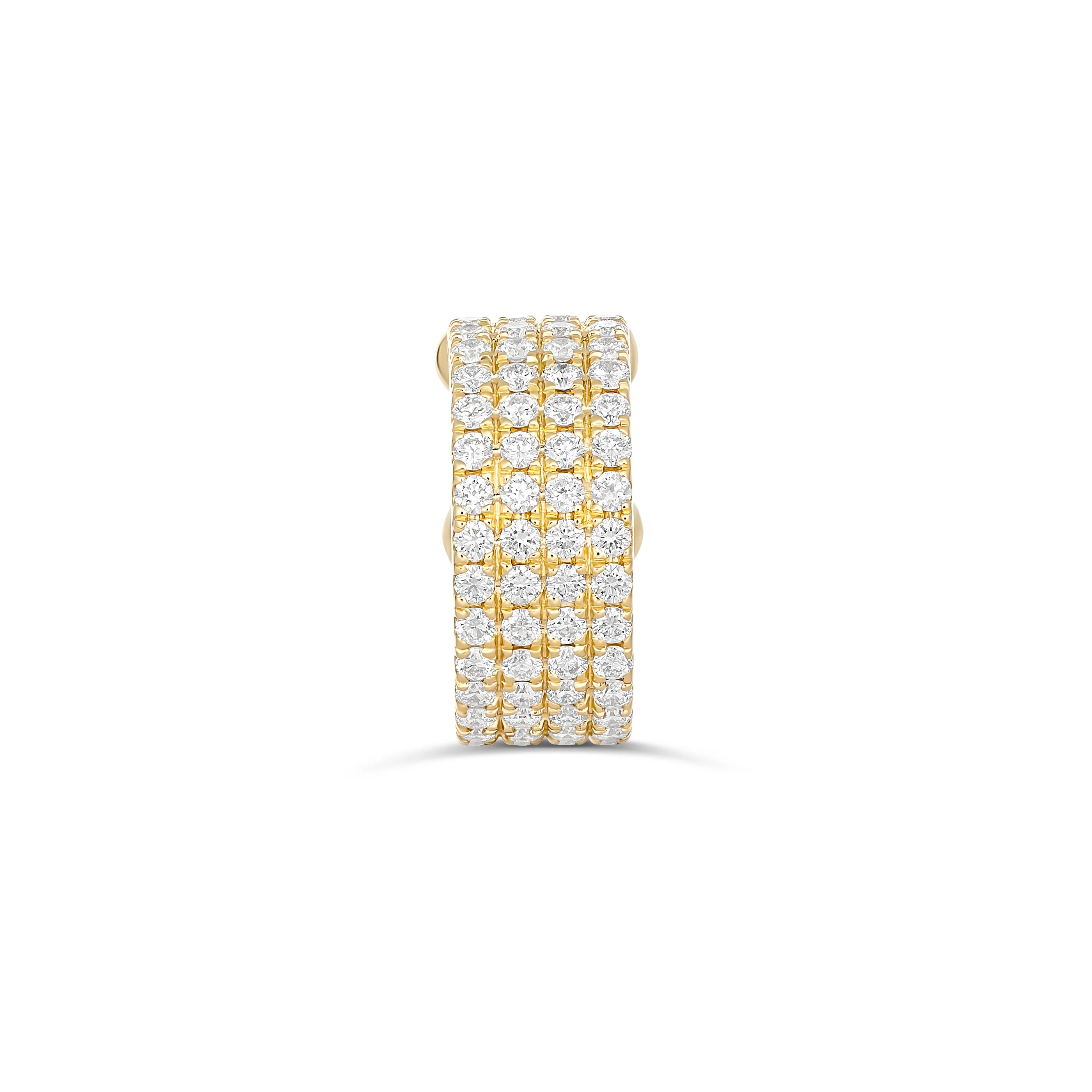 Capri Dreaming® Cici Diamond Ear Cuff | 18K Yellow Gold - Image 3