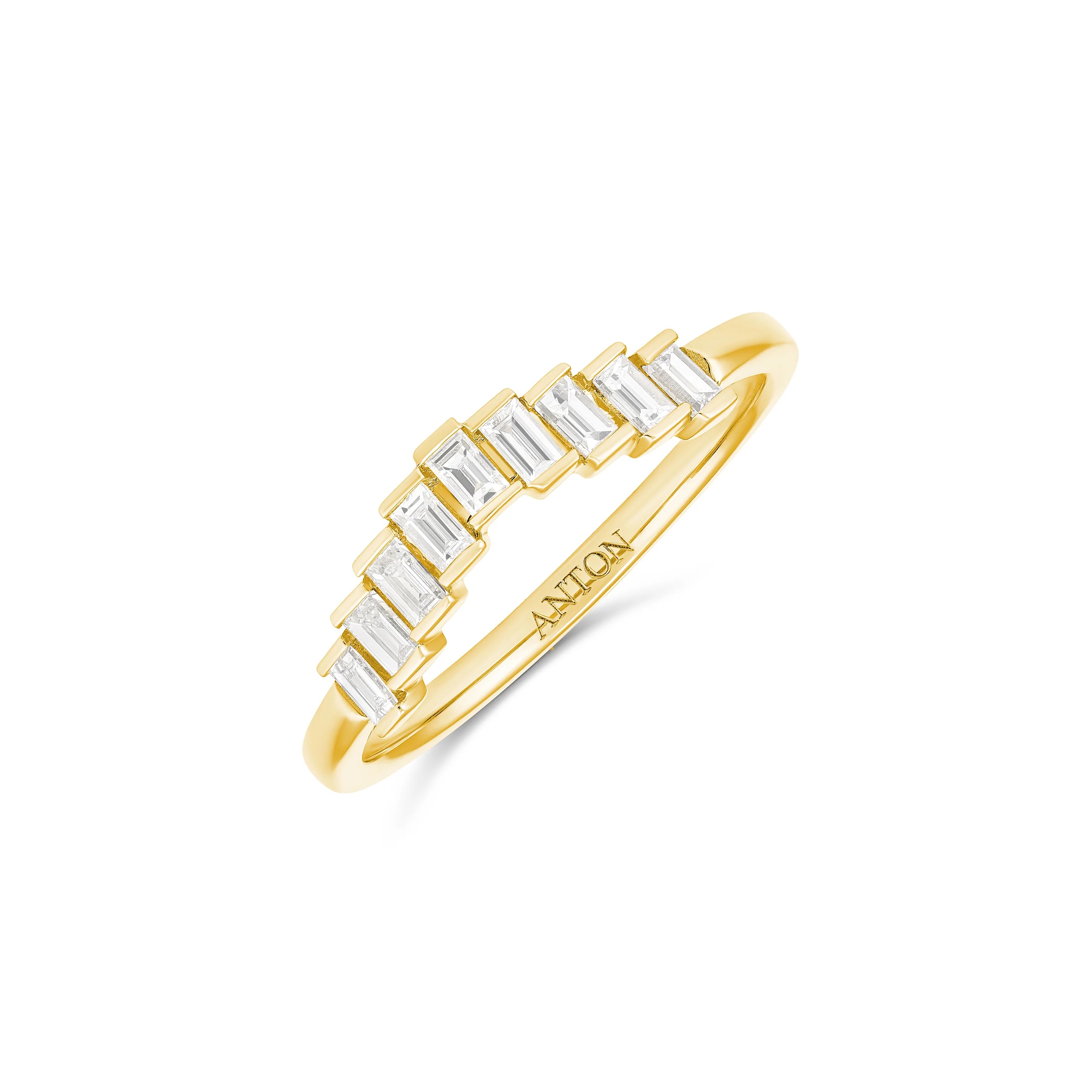 Capri Dreaming® Crest Diamond Ring | 18K Yellow Gold - Image 3