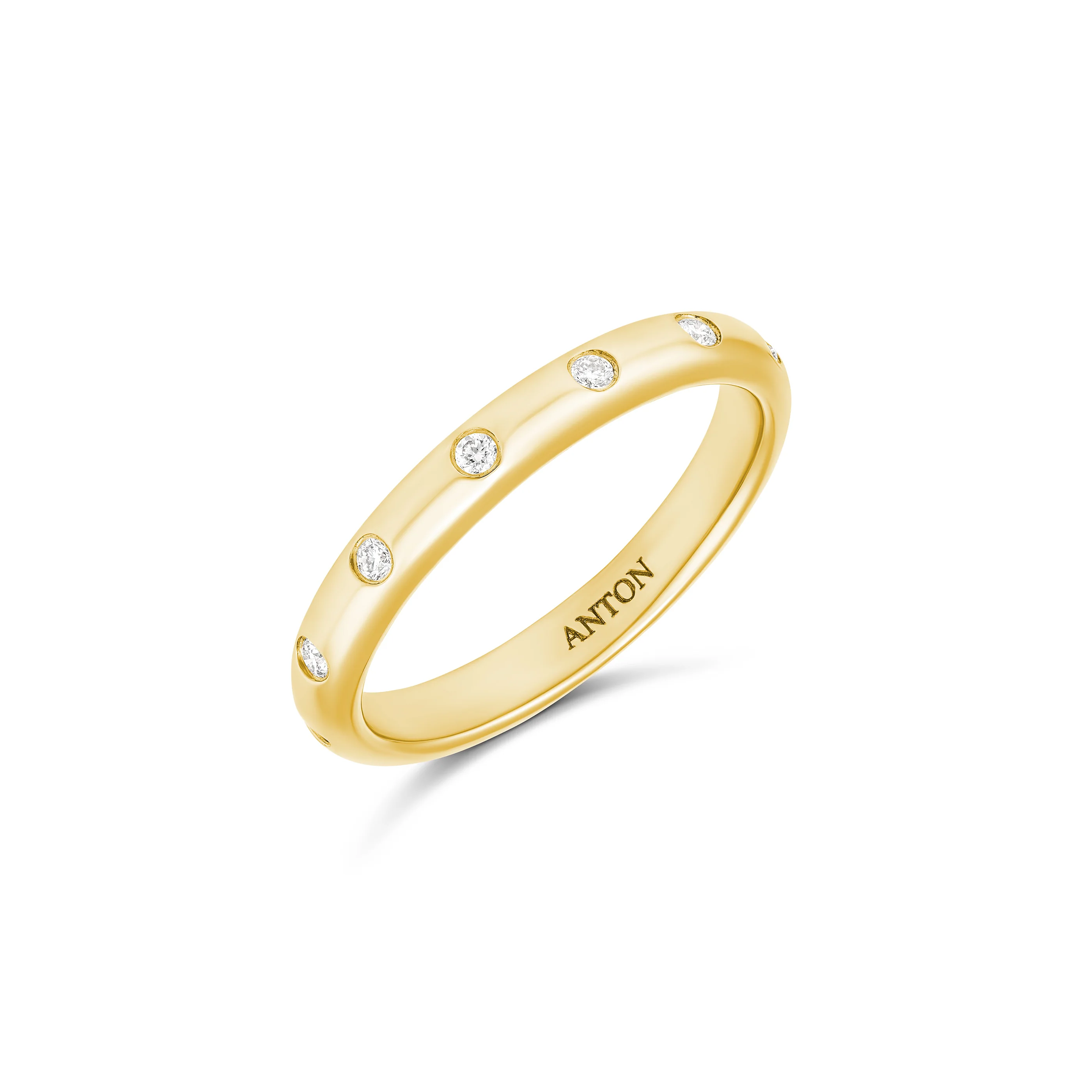 Capri Dreaming® Pebble Diamond Ring | Yellow Gold - Image 3