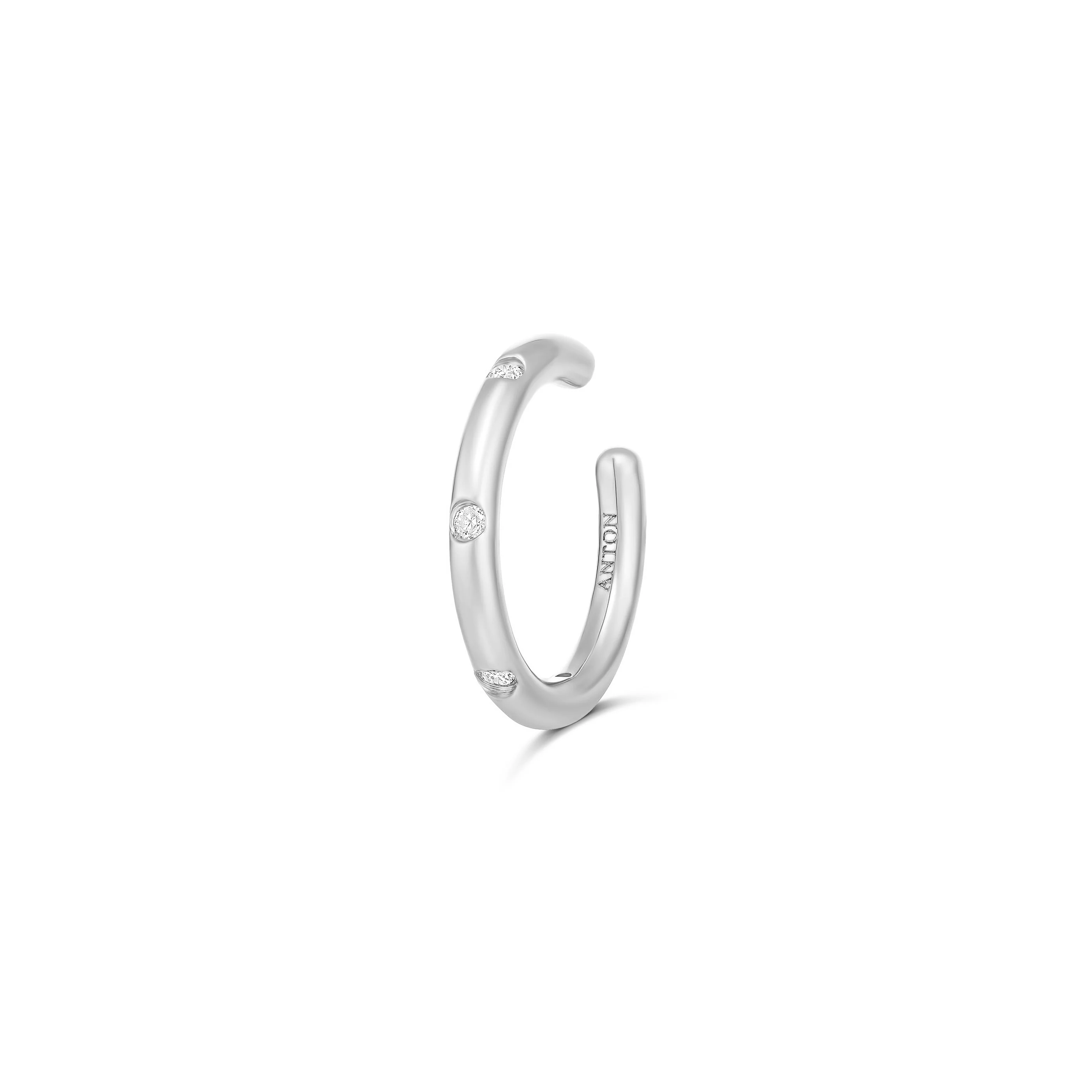 Capri Dreaming® Pebble Ear Cuff Medium | Yellow Gold - Image 9