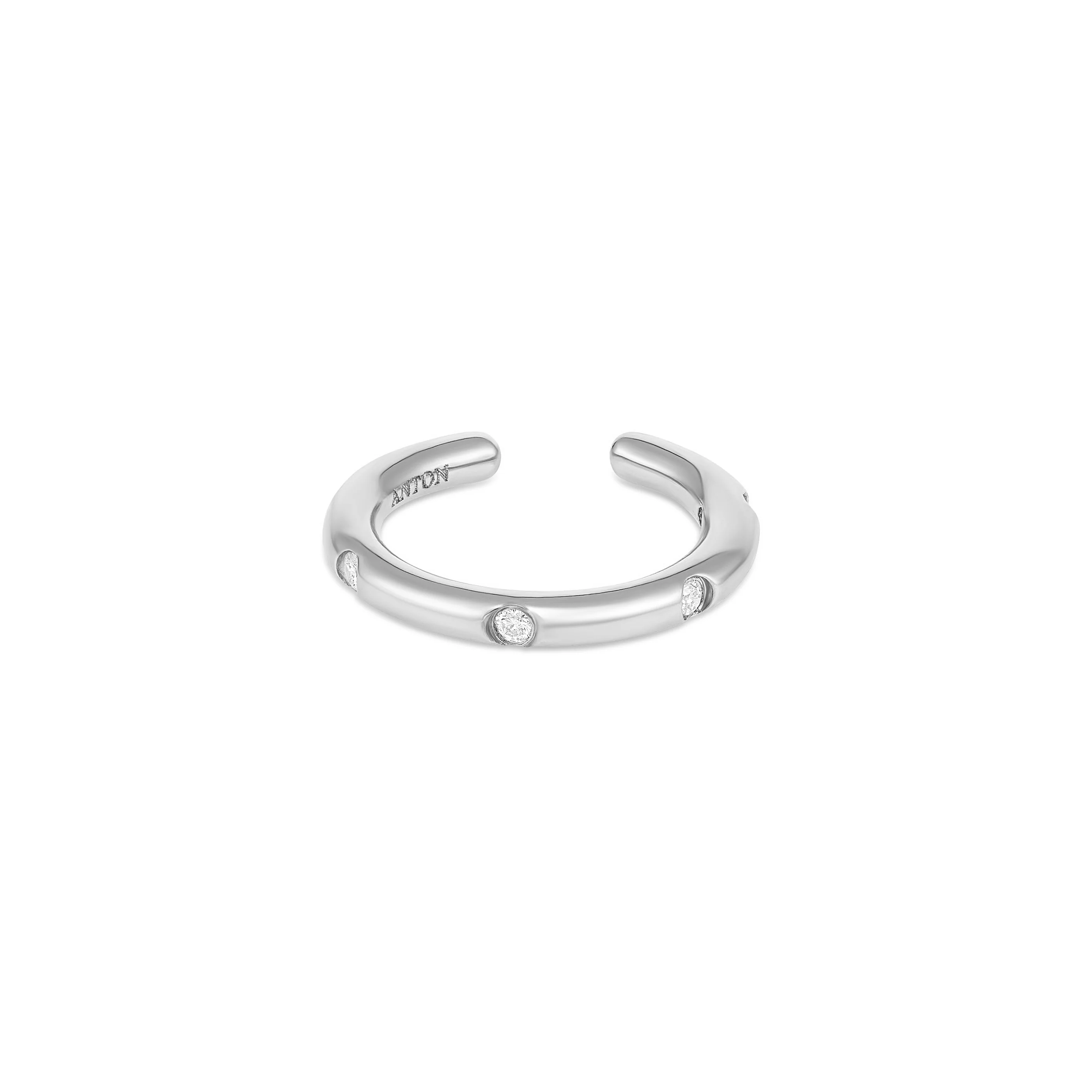 Capri Dreaming® Pebble Ear Cuff Small | Yellow Gold - Image 6