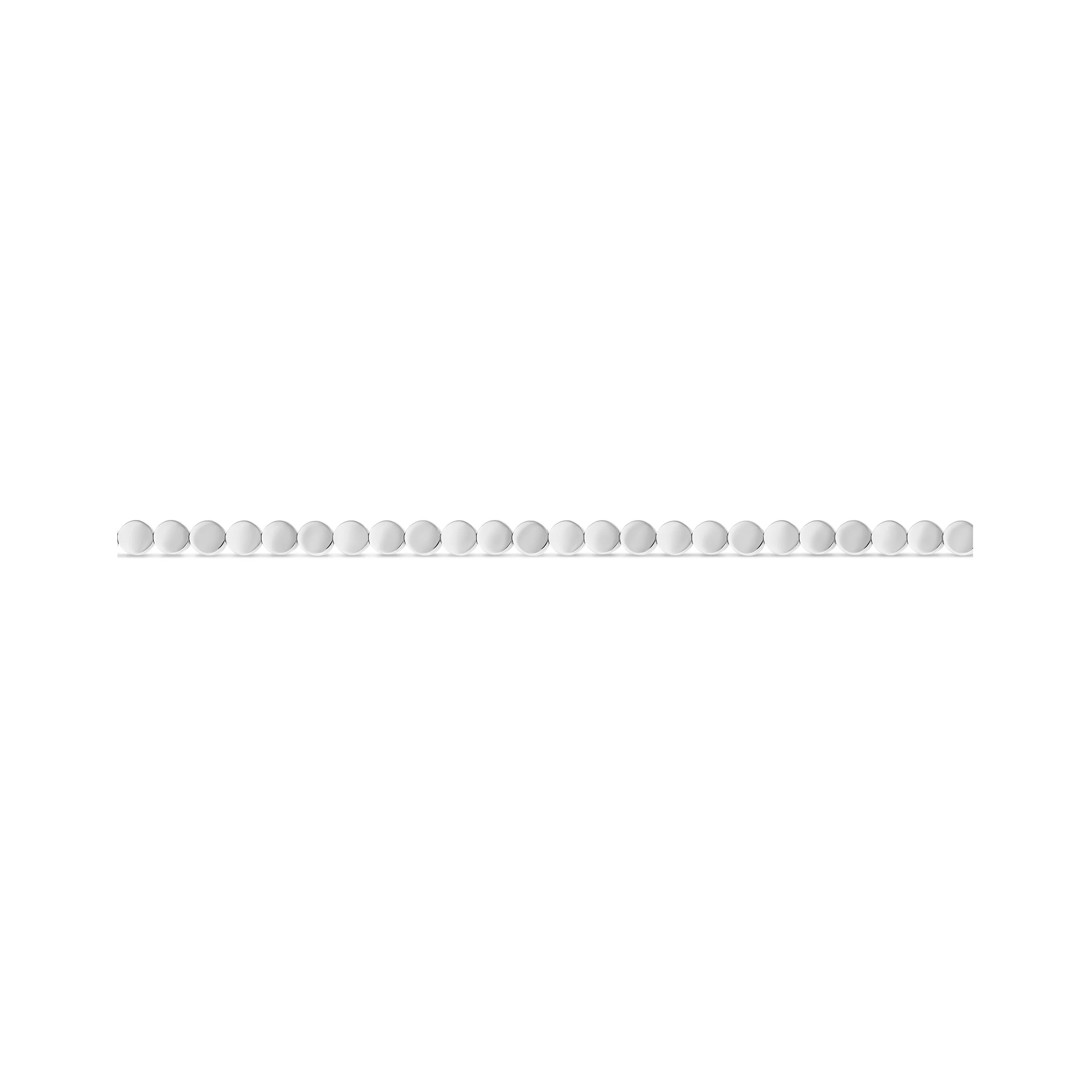 Capri Dreaming® Golden Tennis Bracelet | White Gold - Image 3