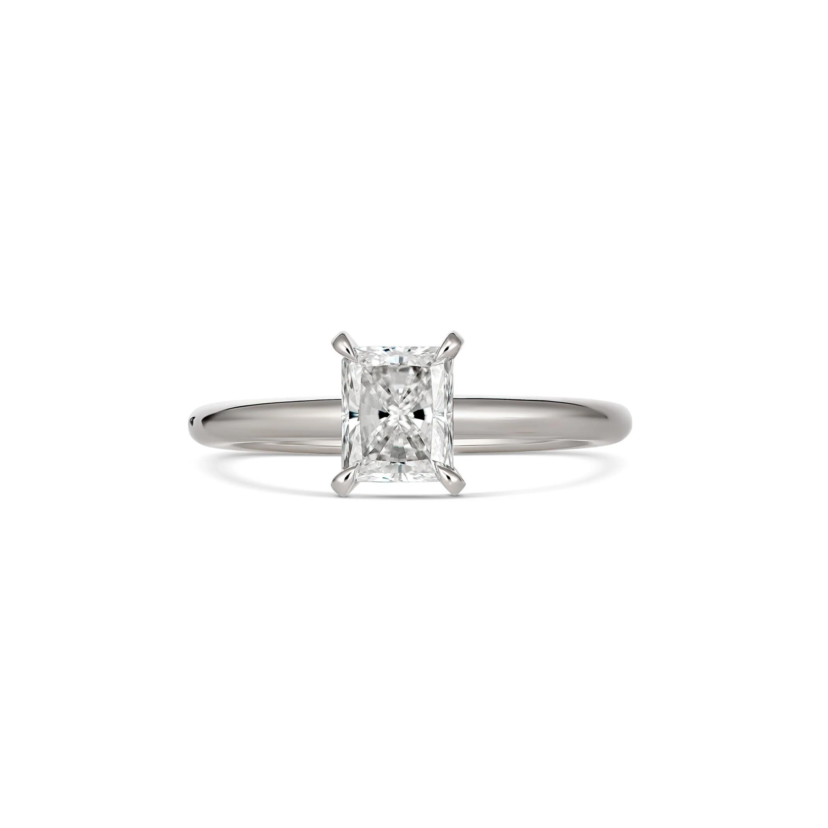 Endless Monroe Radiant Cut Diamond Engagement Ring | Platinum - Image 3