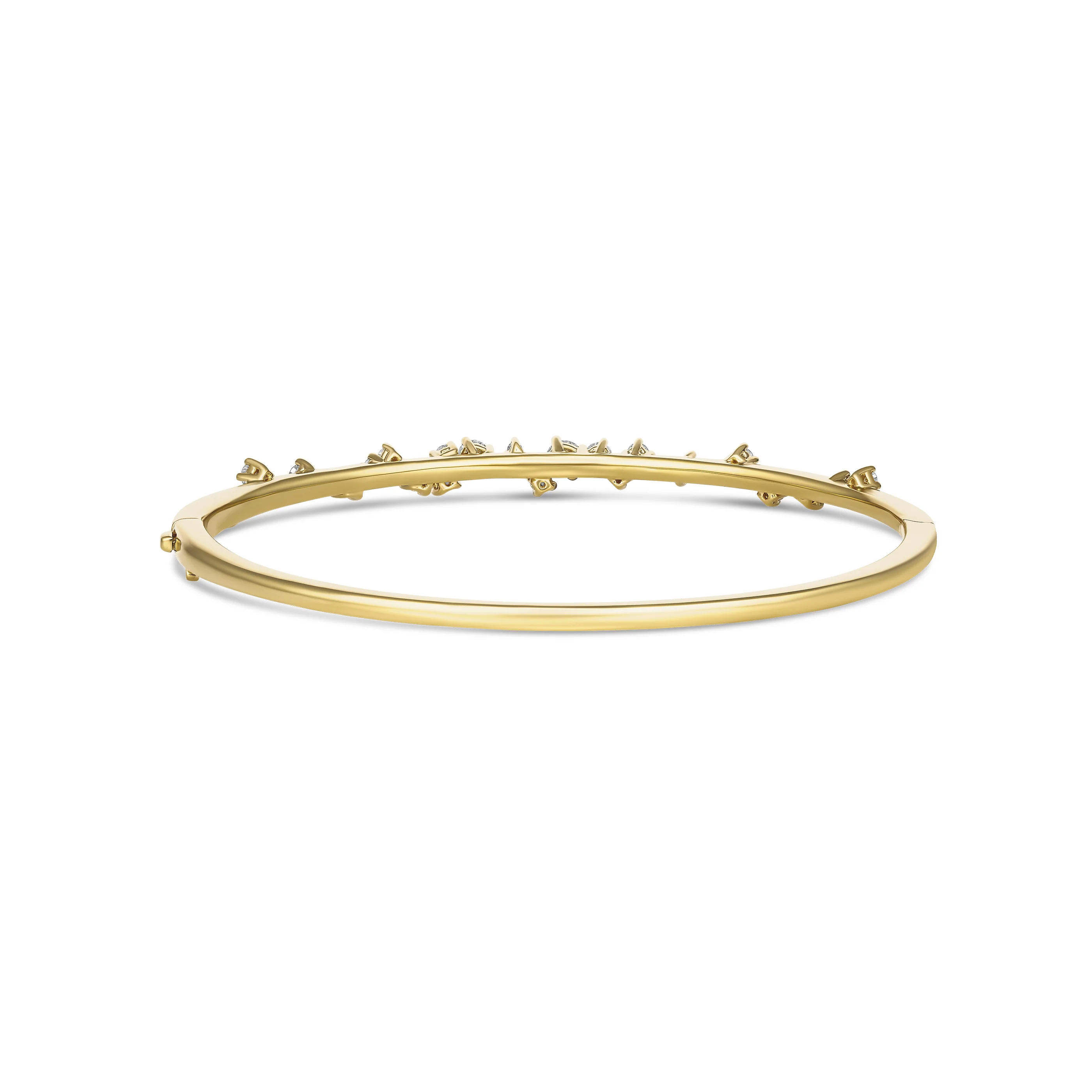 Galaxy Atlas Diamond Bangle | 18K Yellow Gold - Image 3