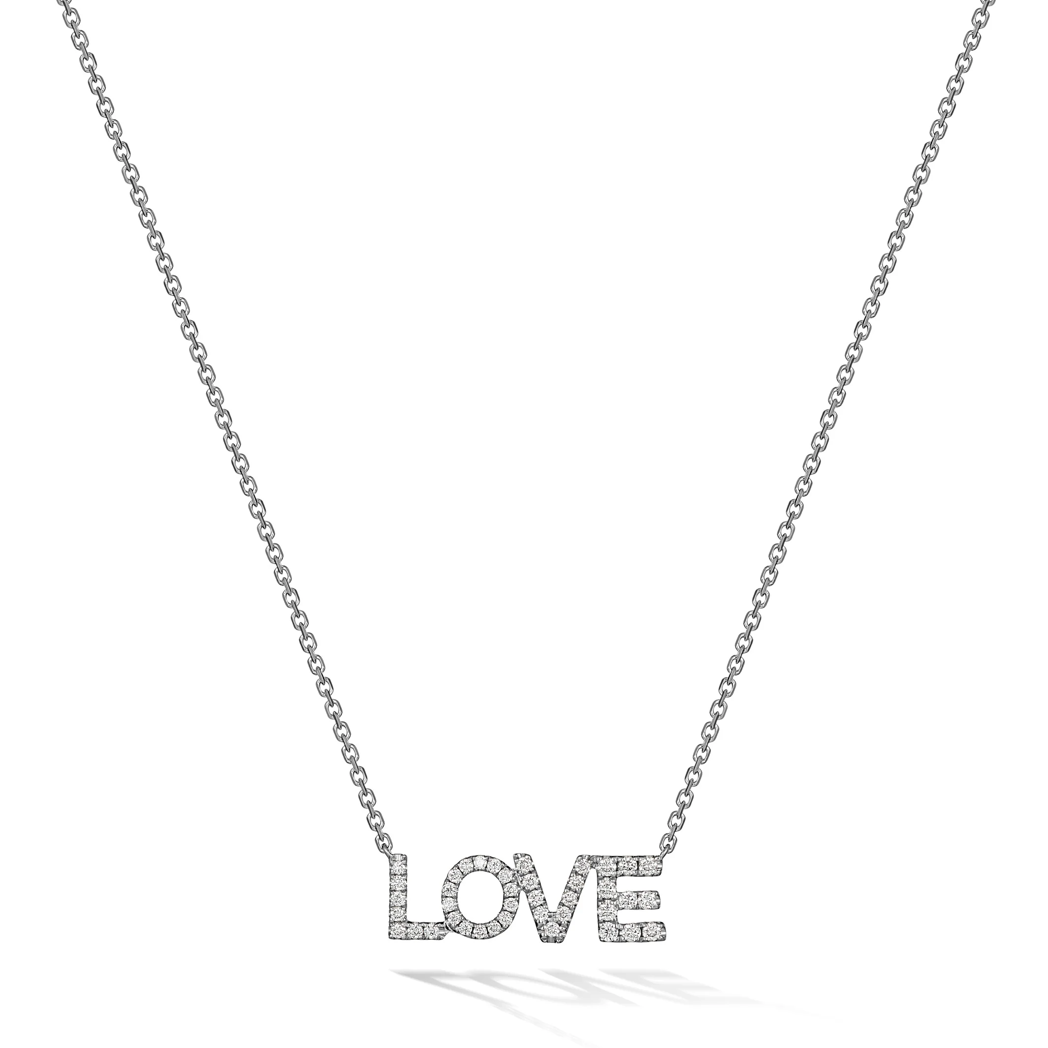 Personalised Pendant Necklace | White Gold - Image 22