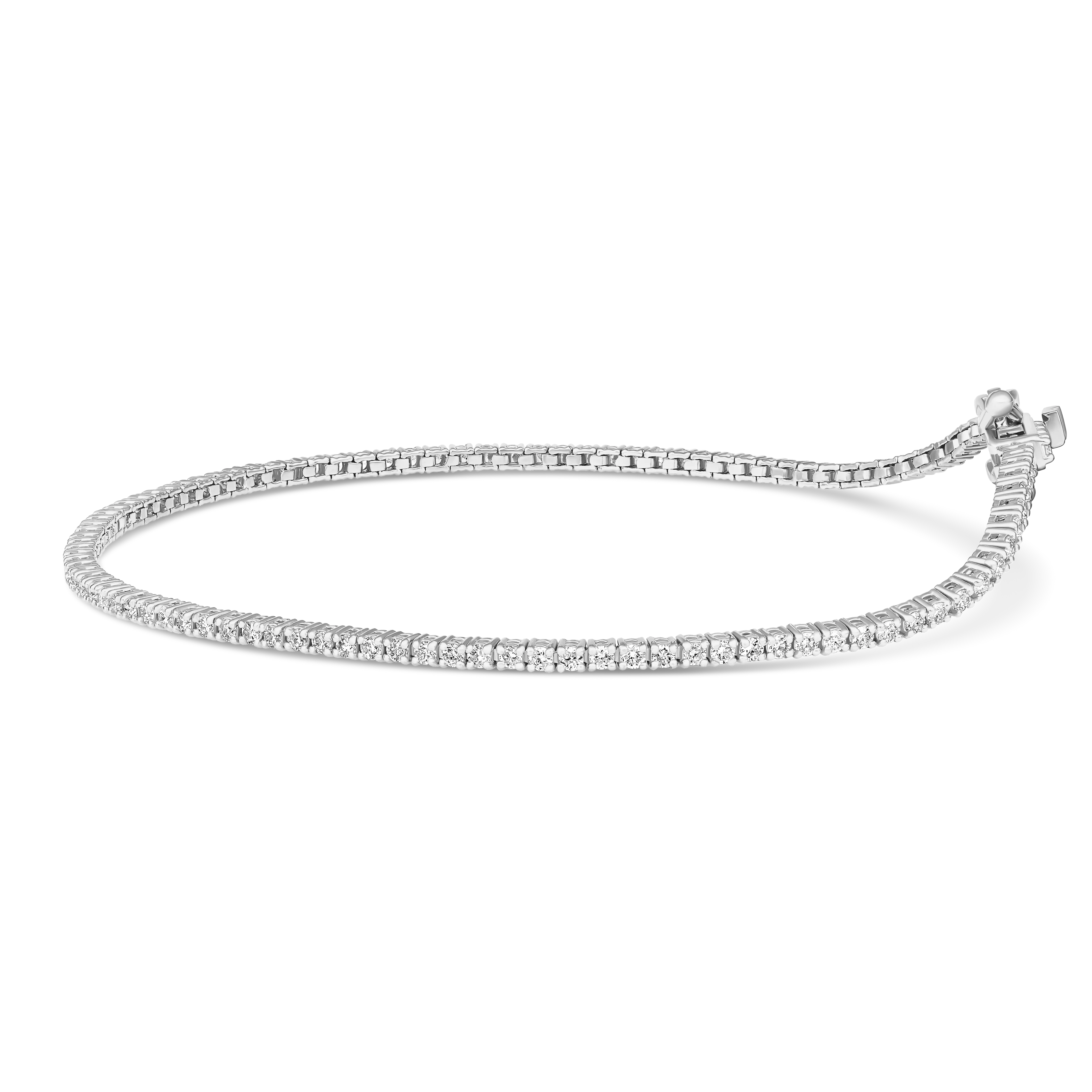 Promotional Finds Classic 1.00ct Natural Diamond Tennis Bracelet | 18K Yellow Gold - Image 3