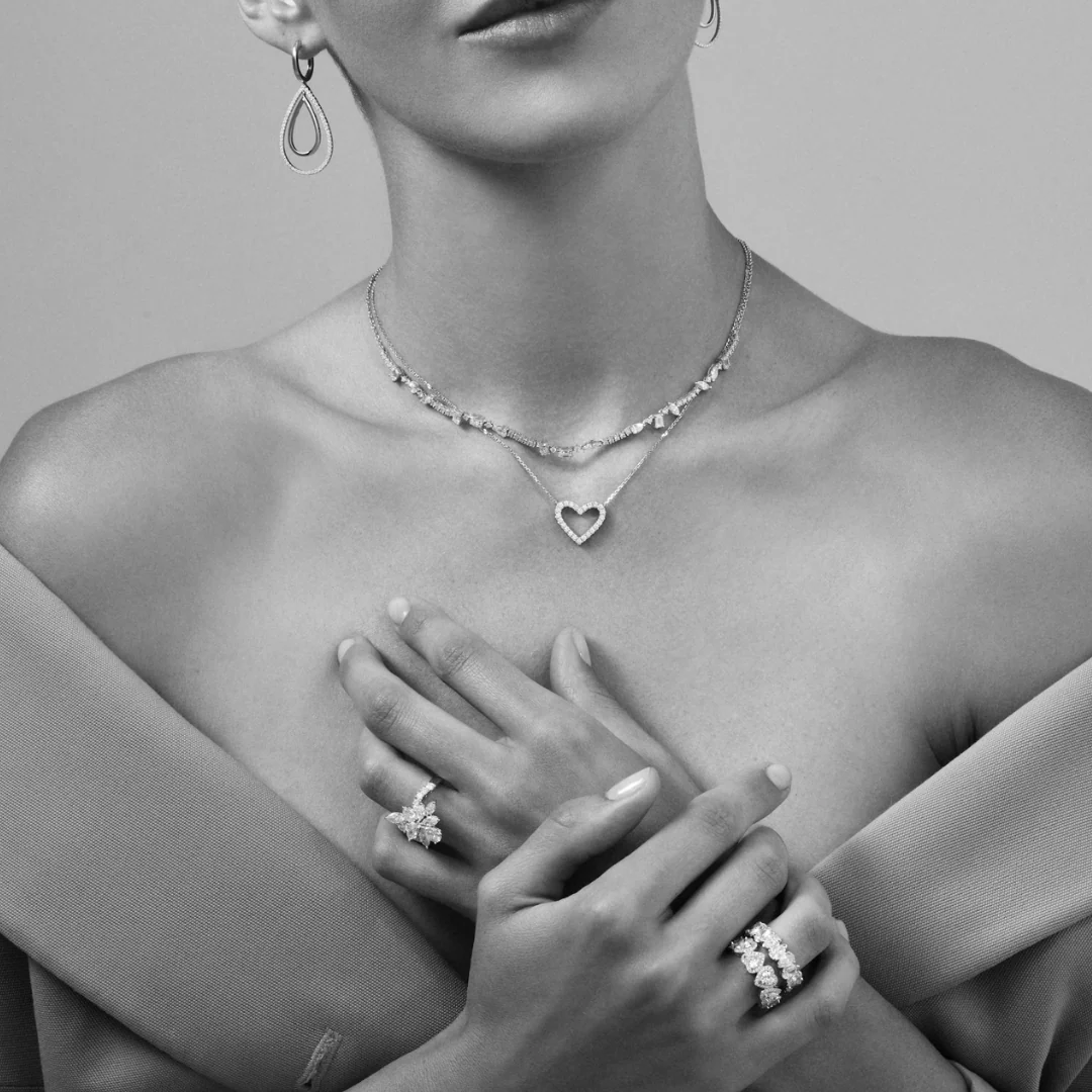 Riviera | Cannes Diamond Multi Cluster Ring - Image 5