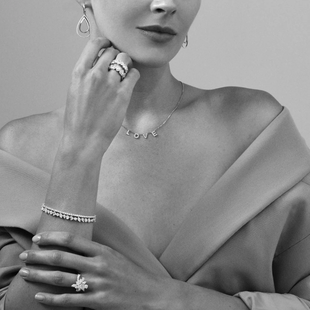 Riviera | Cannes Diamond Multi Cluster Ring - Image 8