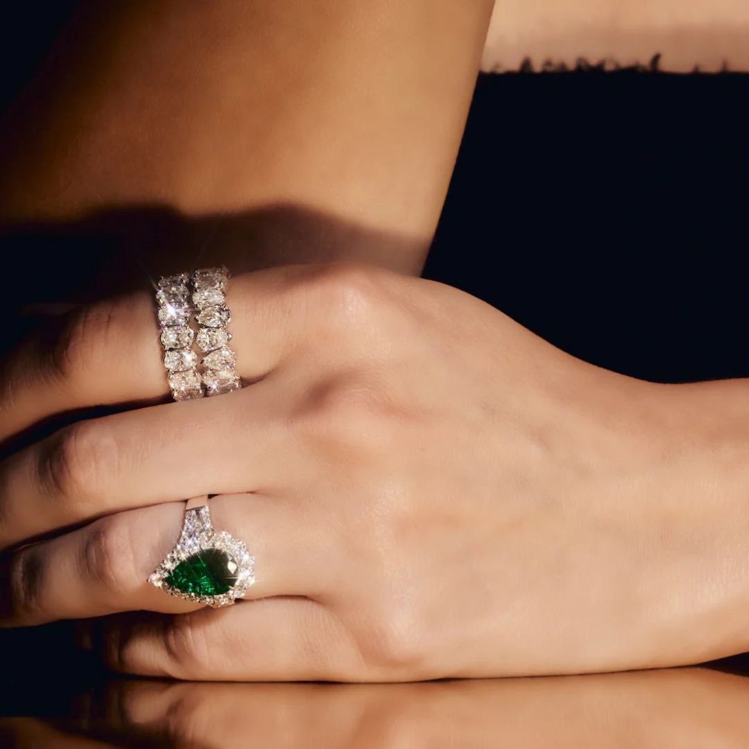 Riviera | Pear Shaped Diamond Eternity - Image 5
